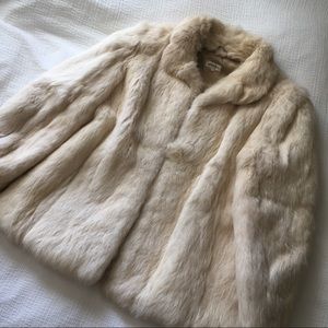 ❌ SOLD ❌ 100% Real Rabbit Fur Coat